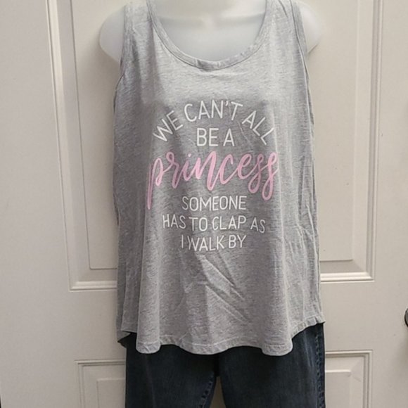 Gray Princess Tank Top - Picture 1 of 5